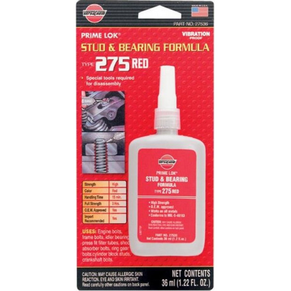 

Фиксатор резьбы Versachem THREADLOCK RED (27536) 36ml