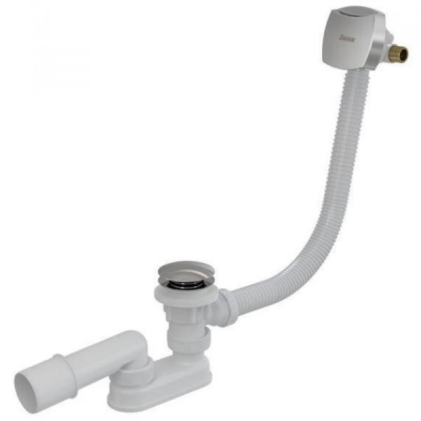 

Сифон для ванны RAVAK 800 с тонким заполнением переливом ClickClack, X01505