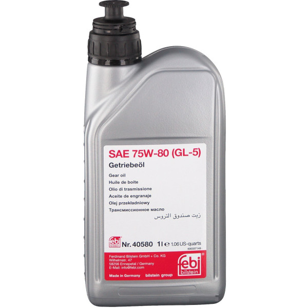 

Трансмиссионное масло FEBI SAE 75W-80 GL-5 (1л)