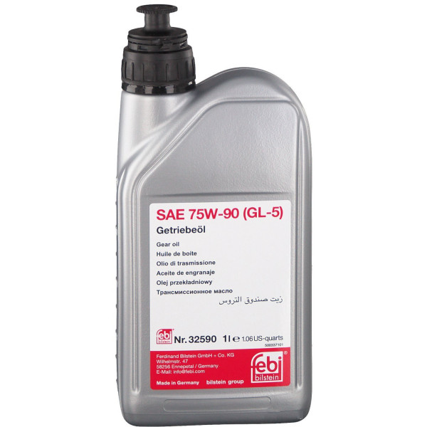 

Трансмиссионное масло FEBI SAE 75W-90 GL-5 (1л)