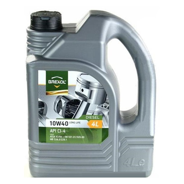 

Моторное масло BREXOL 10W40 CI-4 DISEL Long Life (4л)