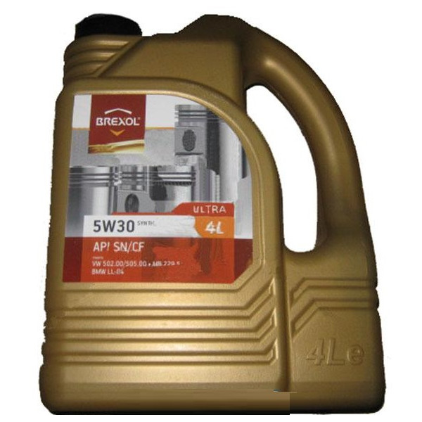 

Моторное масло BREXOL ULTRA 5W30 SN / CF (4л)