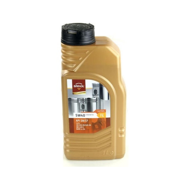 

Моторное масло BREXOL ULTRA 5W40 SN / CF (1 л)