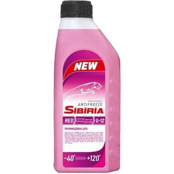 

SIBIRIA ANTIFREEZE G12 1 л