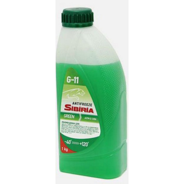 

SIBIRIA ANTIFREEZE ОЖ-40 G11 (зеленый) 1кг