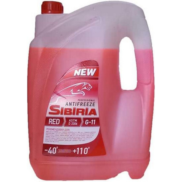 

SIBIRIA ANTIFREEZE ОЖ-40 G11 (красный) 5кг