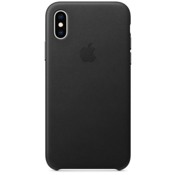 

Apple Leather Case - Black для iPhone XS MRWM2ZM/A