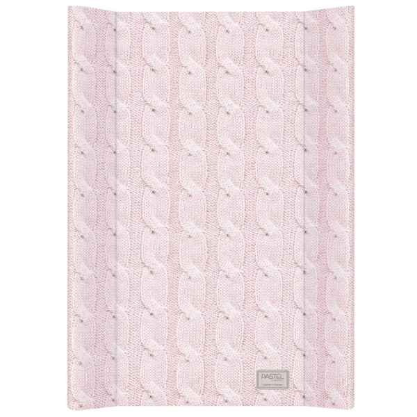 

Пеленальная доска Ceba Baby 50х70 Pastel Collection Cable stitch pink