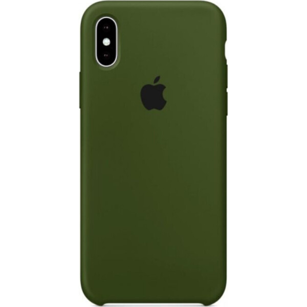 

Чехол-накладка Silicone Case для iPhone X/Xs Green