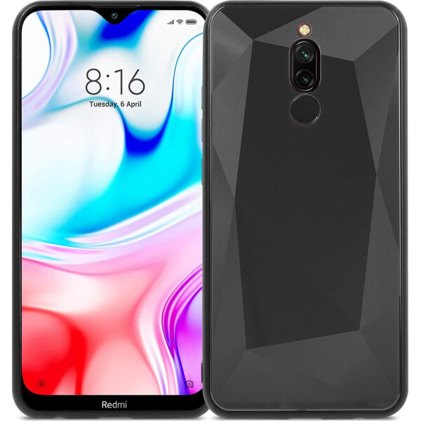 

Чехол DEF Diamond Glass Black для Xiaomi Redmi 8