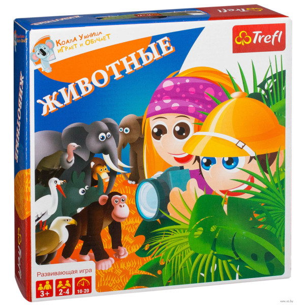 

Настольная игра Trefl Животные (01038)