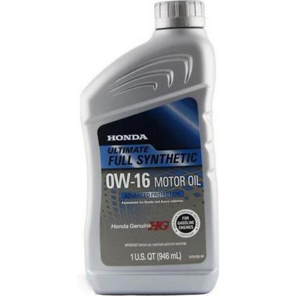 

Моторное масло Honda "ULTFULL 0W-16 SN", 0.946 л (087989062)