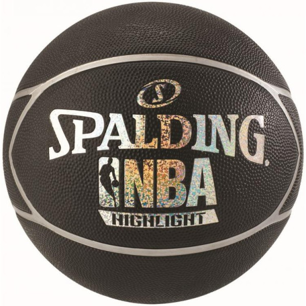 

баскетбольный Spalding NBA Highlight Black/Silver Size 7