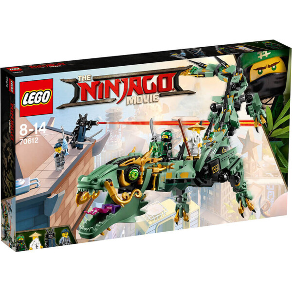 

LEGO NINJAGO Механический Дракон Зелёного Ниндзя (70612)