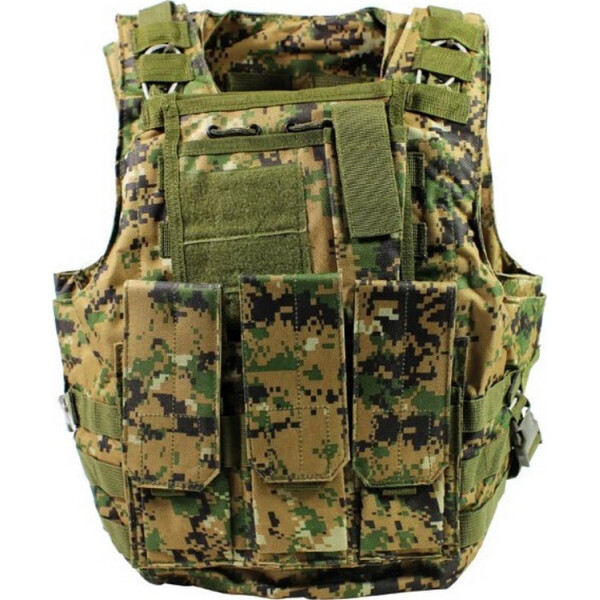 

Жилет тактический AOKALI Outdoor А56 Camouflage Green