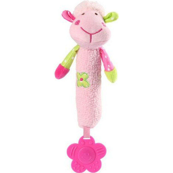 

Игрушка-пищалка BabyOno Розовая овечка (996)