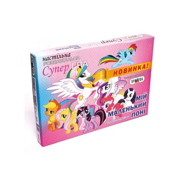 

Игра настольная Strateg Мой маленький пони (61002)