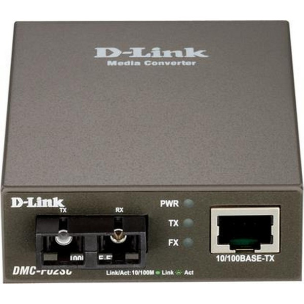 

Медиаконвертер D-Link DMC-F02SC