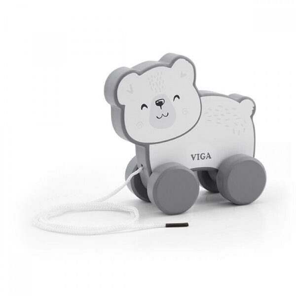 

Каталка PolarB Белый медведь VIGA TOYS