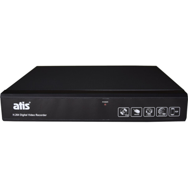 

Гибридный 8-канальный видеорегистратор ATIS XVR 4108 NA