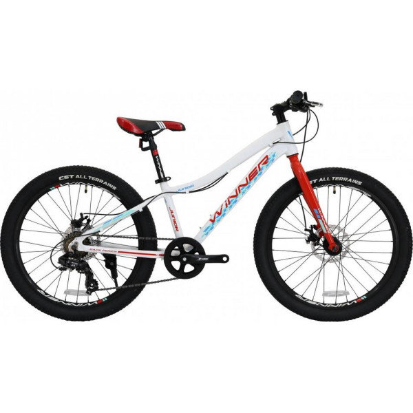 

WINNER 24" JUNIOR+ 12,5" бело-красный (19-145) 2019