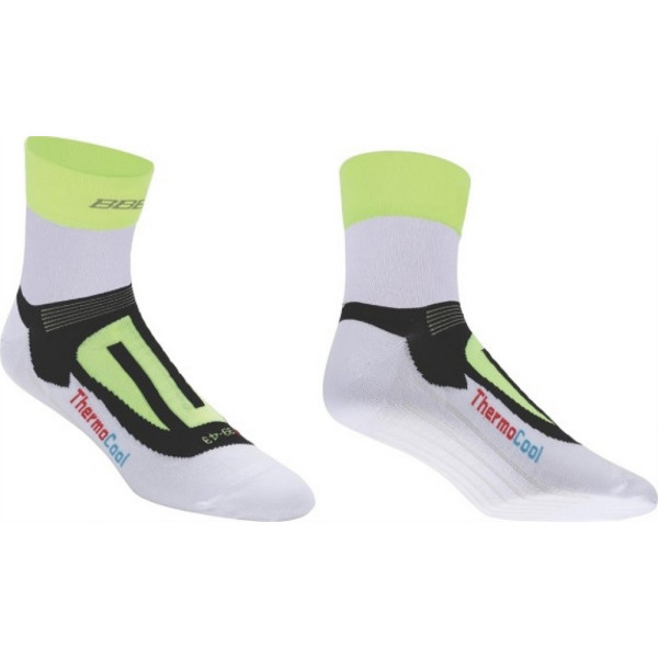 

Носки BBB BSO-04 ErgoFeet неон.жёлтый/белый разм.:39-42 (PSP-0473)