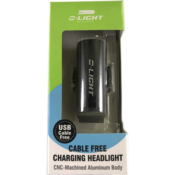

передняя VENZO CB16-F01-001 LED USB чёрная (PSP-0583)