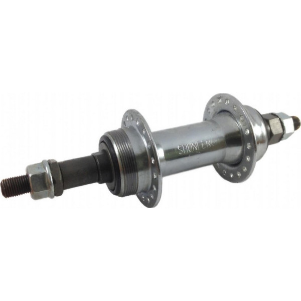 

v-brake, задн. Shunfeng 03R, 36 отв. сталь, на гайках серебрянная (PSP-0056)