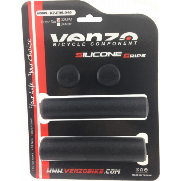 

VENZO VZ-E05-019 128мм силикон черные (PSP-05611)