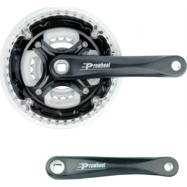 

SQ PROWHEEL MY-AC43+ 24/34/42T под квадрат 170мм чёрные (PSP-0107)