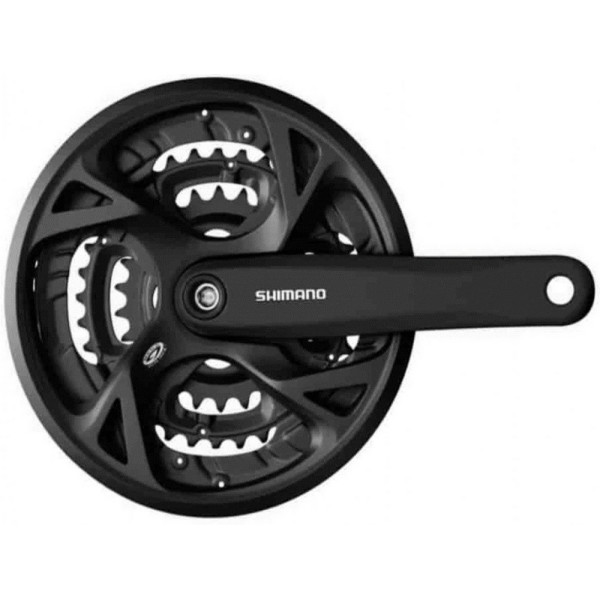 

Шатун SQ Shimano 371 - 22/32/44T 9-ск. 170мм под квадрат (PSP-0512)