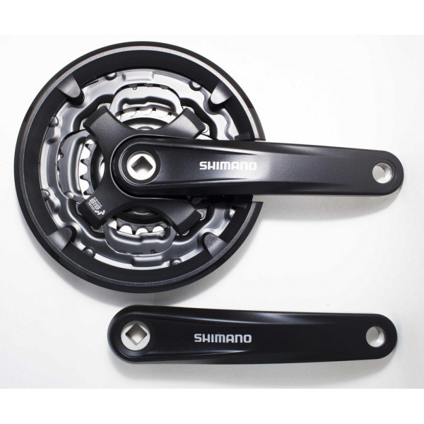 

Шатун SQ Shimano FC-TY701 28/34/48T 9-ск. под квадрат (PSP-0516)