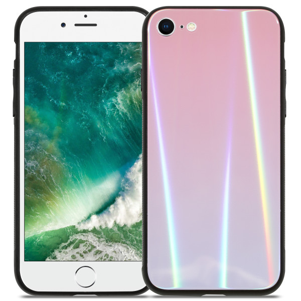 

DEF iPhone 7/8 / SE2 Gradient glass фиолетовый