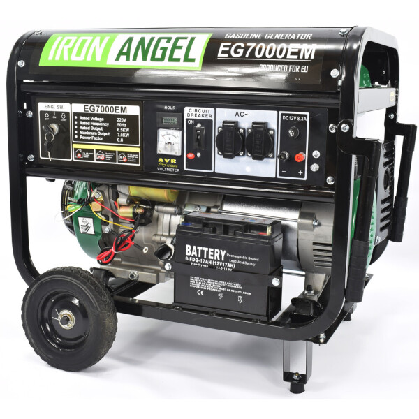 

Генератор Iron Angel EG7000EМ (2001185)