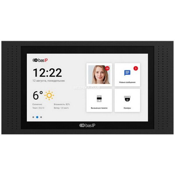 

IP-видеодомофон BAS-IP AT-07L black