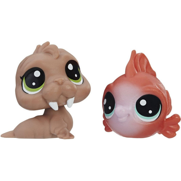 

Игровой набор Hasbro Littlest Pet Shop два пета Акватика (B9389_E0947)