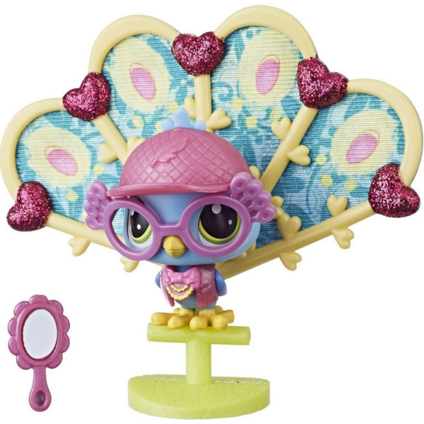 

Игровой набор Hasbro Littlest Pet Shop премиум Павлин Рой (E2161_E2429)