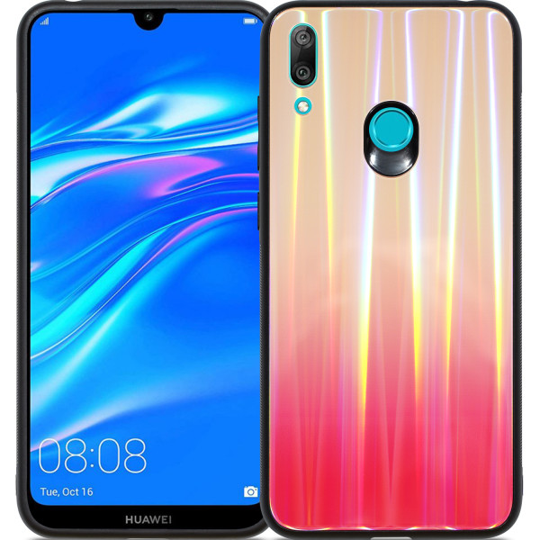 

Чехол DEF Gradient glass Red для Huawei Y7 2019