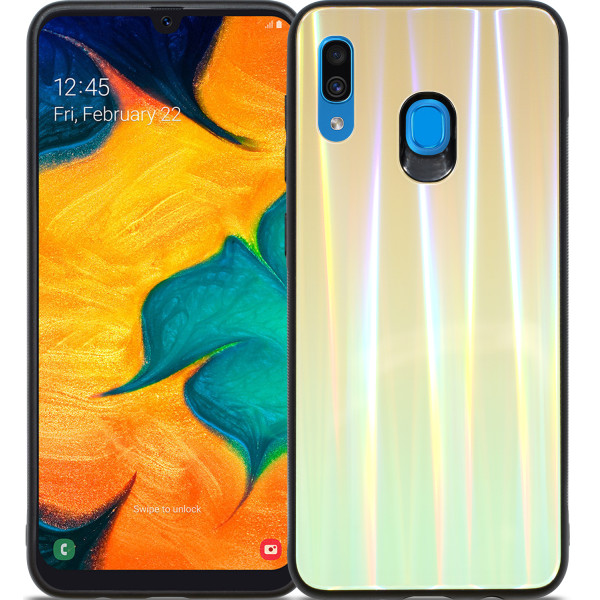

Чехол DEF Gradient glass Light green для Samsung A305