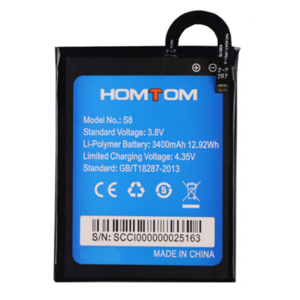 

Батарея Homtom S8