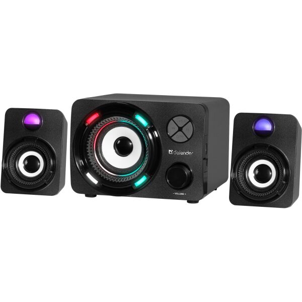 

Акустическая система 2.1 Defender G11 11Вт Bluetooth/RGB/FM/TF/USB/AUX
