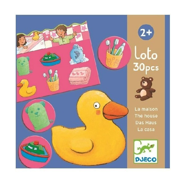 

Лото/ Игра для самых маленьких Djeco Дом (DJ08121)