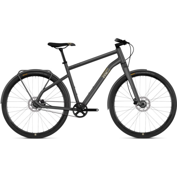 

Велосипед Ghost Square Urban 3.8 28" , S, серо-коричнево-черный, 2021 (18SU4002)