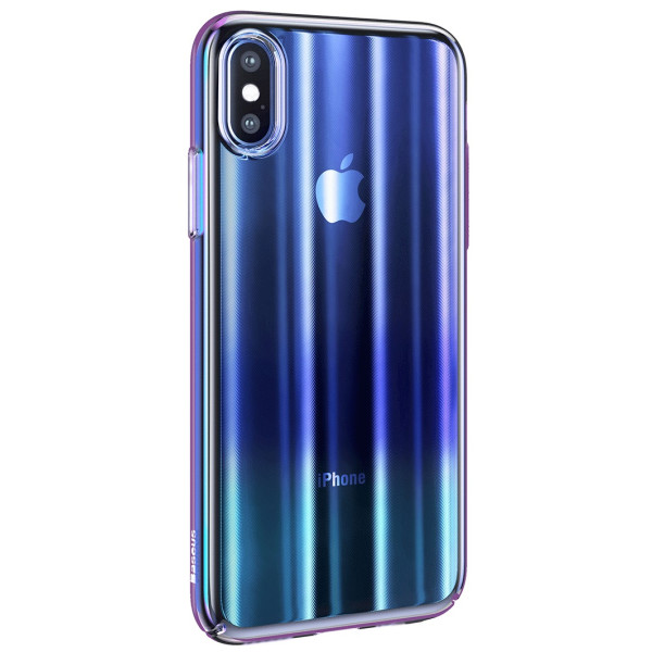 

Чехол Baseus Aurora PC Blue для iPhone XS
