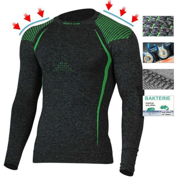 

Термофутболка Lasting Tolo 8960 L/XL серо-зеленая (мужская) (002.001.2978)