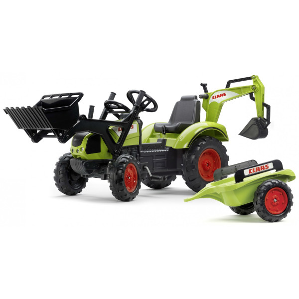 

Детский трактор Falk 2070Y Claas Arion на педалях Зеленый