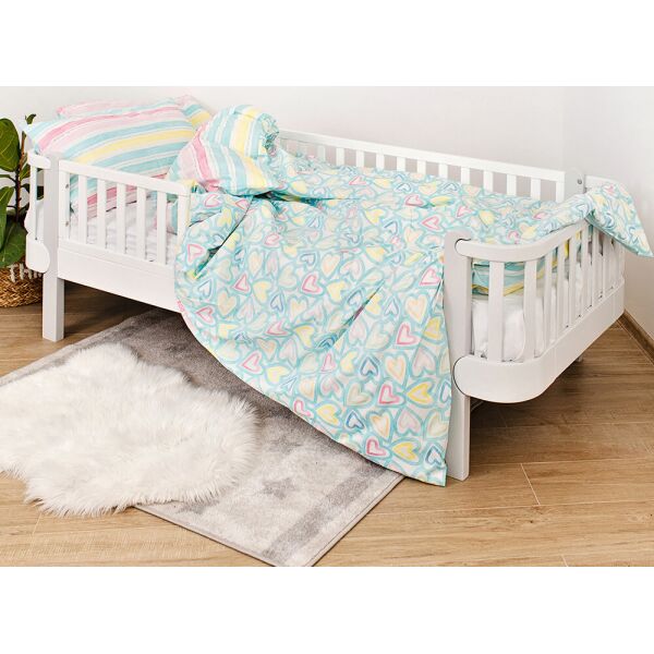 

Комплект постельного белья детский Twins Love полуторный 1155-TPL-014, mint