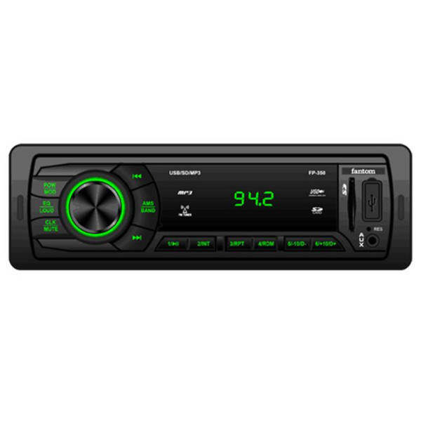 

Автомагнитола Fantom FP-350 Black/Green