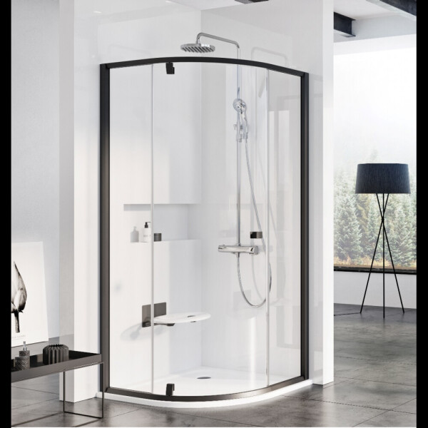 

Душевая кабина RAVAK PSKK3- 100 Черный TRANSPARENT, 376AA300Z1