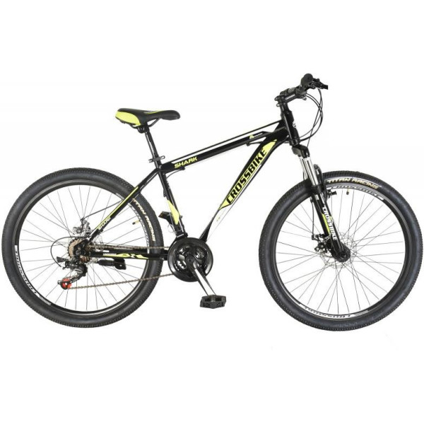 

Велосипед Cross Shark 27,5" 17" black-neon yellow-white (27CJPr19-11) 2021